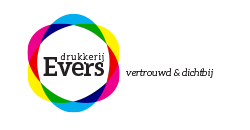 logo drukkerij Evers